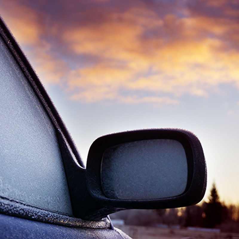 help melt snow and ice from your windshield and windows