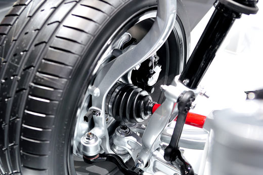 What are the types of shock absorbers?